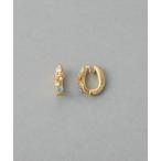 イヤリング ビジュー ハグイヤリング レディース