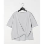 tシャツ プレーティング天竺 ワンタックプルオーバー レディース