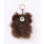 ネックレス COSY ベビーアルパカファー BEAR キーリング レディース