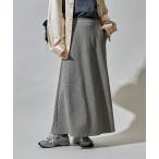 スカート 幾何学 ジャカードスカート