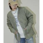 ショッピングダウンコート ダウンコート ダウンジャケット TAION/タイオン MILITARY W-ZIP V NECK DOWN JK　限定展開/ミリタリー ダブルジップ