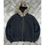ショッピングブルゾン ブルゾン アウター 2WAY FAKEFUR HOOD ZIP BLOUSON／2WAYフェイクファーフードジップブルゾン メンズ レディース