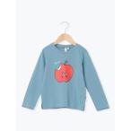 ショッピングプリン tシャツ リンゴプリントロンT キッズ 子供服 男の子 女の子