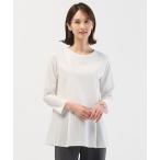 tシャツ 「WEB限定カラーあり」レイヤードフレア カットソー レディース