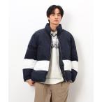 ショッピングコムサ ブルゾン アウター ポリエステル タッサー 機能中綿 ブロッキング スタンドカラーブルゾン メンズ