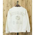 トレーナー スウェット AVIREX 50th VARSITY CREWNECK SWEAT メンズ レディース