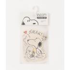 ショッピングステッカー ステッカー PEANUTS/ピーナッツ　モノクロメイトシリーズ　ステッカー4Pセット