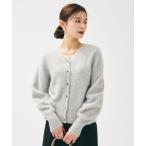 カーディガン 「大人な品格/ふわふわニット」フォックスカシミヤ2WAYカーディガン レディース