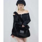  большая сумка fur shoulder big bag(with Heart Miller charm) / Heart зеркало брелок для ключа имеется мех sho