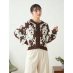 ショッピングフラワー ブルゾン アウター 「WEB限定」フラワーモールノーカラーブルゾン FURRY レディース