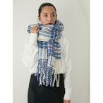 ストール マフラー オリジナルチェックマフラー レディース
