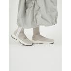 ブーツ ecoニットスニーカーソールブーツ レディース