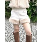 パンツ エコファ―ショートパンツ レディース