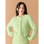 ショッピングラメ カーディガン ラメニットカーディガン レディース