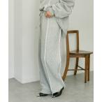 パンツ 裏起毛ニットパンツ「SUM1 STYLE」 レディース