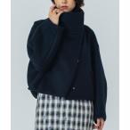 ショッピングローズ コート アウター (mici)BIG STAND COLLAR BLOUSON レディース