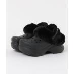 ショッピングクロックス サンダル crocs クロックス BAE LINED CLOG W ベイラインドクロッグ 211753-001 BLACK レディース