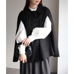 ショッピングポンチョ ポンチョ ニットモッサケープコート レディース