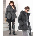 ショッピングダウンコート ダウンコート ダウンジャケット フレンチダウン ｜ フーデッド フレンチダウン ミドルコート ｜ アウター / ダウンコート / ロングダウン / ミ