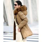 ショッピングファー ダウンコート ダウンジャケット フレンチダウン ｜ ラクーンファー フレンチダウン ジャケット ｜ アウター / ダウンコート / ダウンジャケット