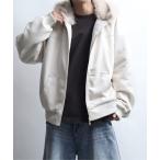 ショッピングスウェード コート ジャケット フェイクスウェード×中綿キルティング N-2Bジップアップフードファーブルゾン メンズ レディース