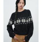ニット セーター dust snow knit pullover スノウニットプルオーバー レディース