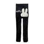レギンス スパッツ Miffy ミッフィー もこもこ モールニット 腹巻き レギンス レディース
