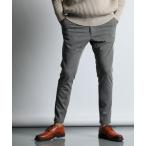 スラックス HEAT EFFECT 2WAY STRETCH TROUSERS： 360°伸縮 ハイテンションストレッチ スキニーパンツ メンズ