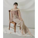 ショッピングコンビネゾン ドレス 「SALON byChico」フロントリボンドッキングコンビネゾン/オケージョン