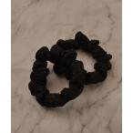 ショッピングシュシュ シュシュ 「resonance」キラキラ ラメ シュシュ「2個セット」