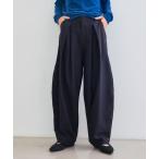 ショッピング楽 パンツ 「洗える」エブ楽 ジャージータックコクーンパンツ「CROSS FUNCTION/クロスファンクション」 レディース