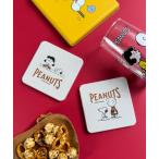 ランチョンマット 10C7 「PEANUTS」スヌーピー 珪藻土コースター 2枚セット