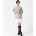 ショッピングニットワンピース ワンピース 2025秋冬新作 ミニニットワンピース