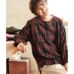 「soulberry」 長袖ブラウス M レッド レディース