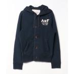 ショッピングAbercrombie 「Abercrombie&Fitch」 ブルゾン L ネイビー レディース