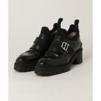 ショッピングHERMES 「HERMES」 シューズ 37.5 ブラック レディース