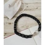 「FUNALIVE」 ネックレス S ブラック メンズ