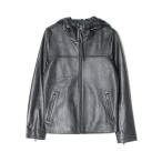 「antiqua」 「tree cafe」ブルゾン M/L ブラック メンズ