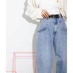 「KBF」 デニムパンツ 36 ライトブルー レディース