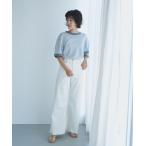 「YANUK」 ブーツカットデニムパンツ 26inch ホワイト レディース