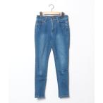 [JEANASIS] обтягивающий брюки M голубой женский 