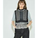 [PUBLIC TOKYO] безрукавка tops FREE черный женский 