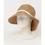 「FURLA」 ストローハット - オフホワ