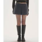 ショッピングショート パンツ Box Wool Shortpants レディース