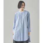 ショッピングストライプ ブラウス シャツ Curensology(カレンソロジー)/「C.S.G」ストライプロングシャツ レディース