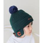ニット帽 ニットキャップ 「Champion(チャンピオン)」リブ耳付きワッチ(KIDS) キッズ 子供 男の子 女の子