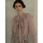 チュニック ボウタイチュニックフリルブラウス「2025Autumn catalog vol.2 item」