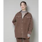 ショッピングコーデュロイ ブラウス シャツ Healthy DENIM/Almond Corduroy レディース