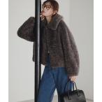 ステンカラーコート コート エコファー ステンカラーコート レディース