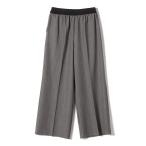 パンツ SHIPS Colors:「手洗い可能」TR ストレート ゴム パンツ レディース